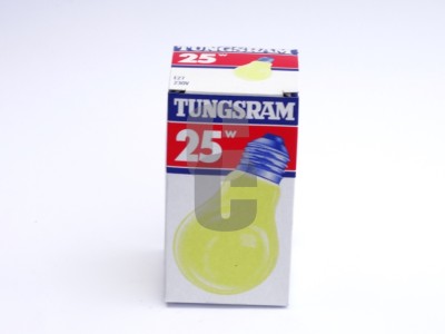 Крушка ЦВЕТНА 25W - ЖЪЛТА